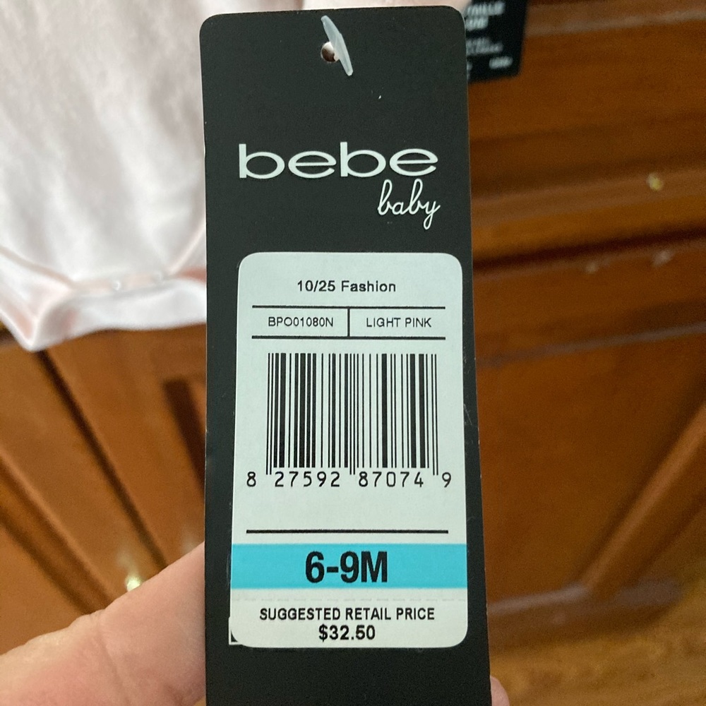 Bebé set brand new with Tag Baby Girl 6-9 M